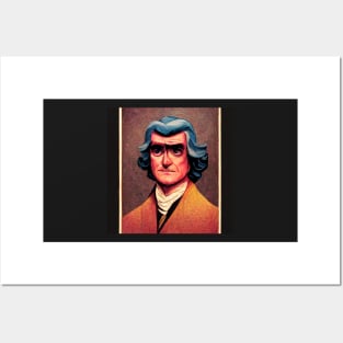 Thomas Jefferson | Comics Style Posters and Art